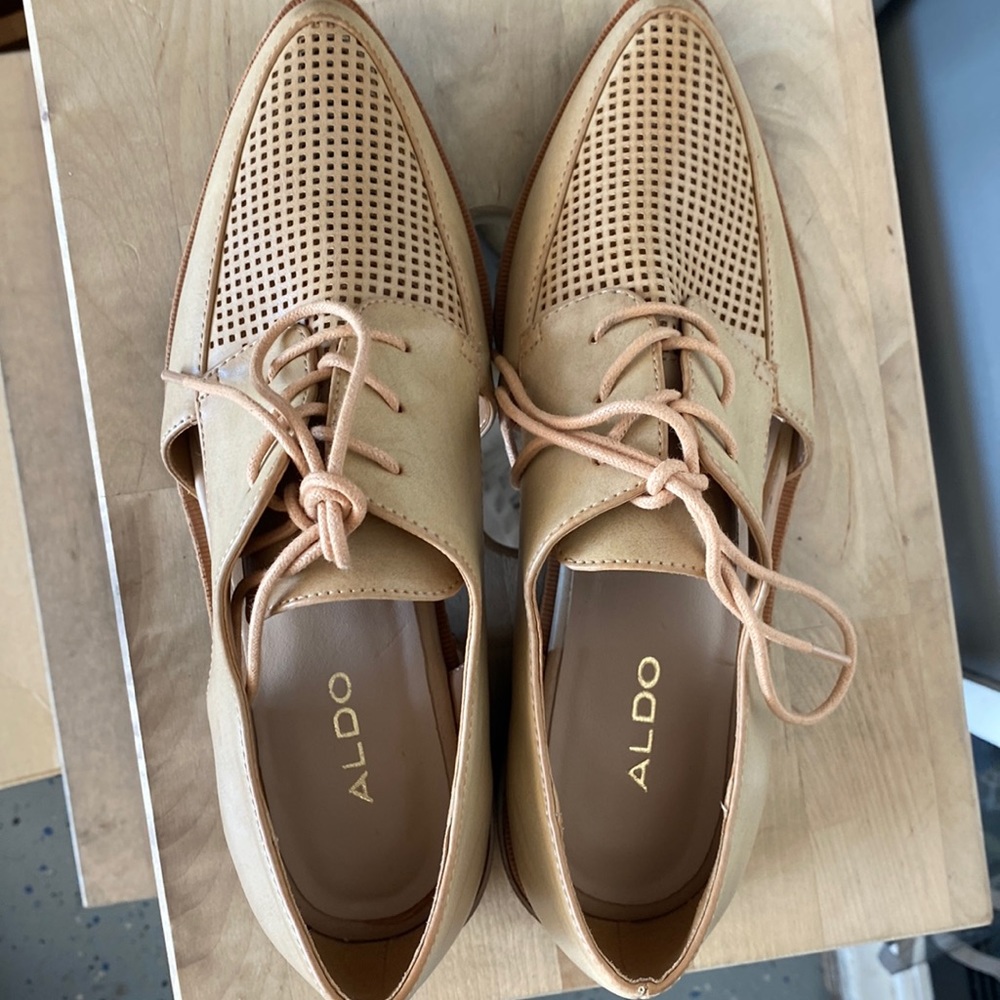Aldo lace up loafers